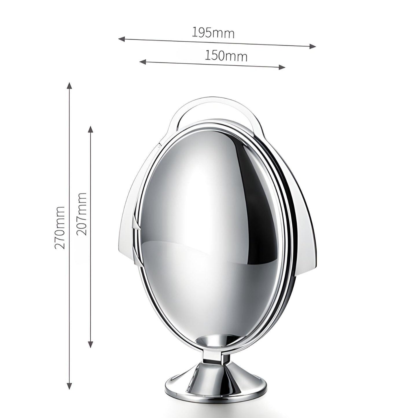 2 - Tier Foldable Dessert Stand - Luwak - Morden Minimalis Home Decor