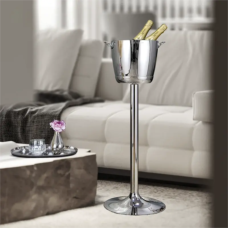Vienna champagne bucket with stand
