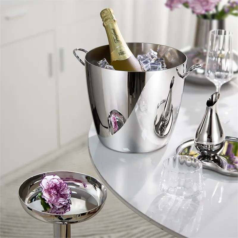 Vienna champagne bucket with stand