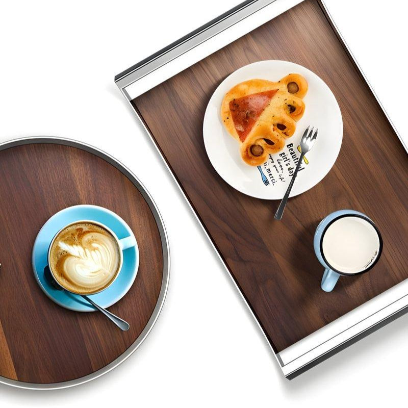 Walnut Base whiskey - serving tray - Luwak - Morden Minimalis Home Decor